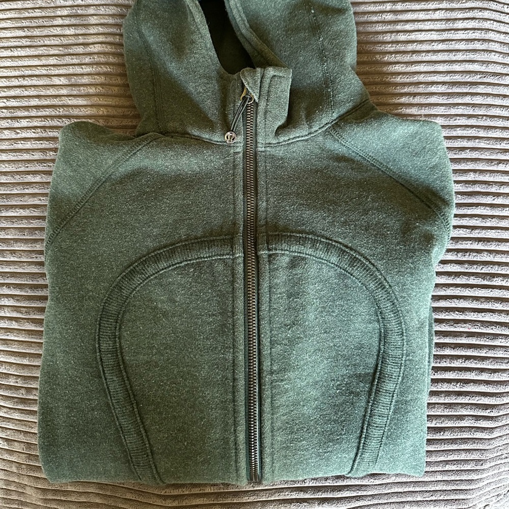 Lululemon green scuba hoodie